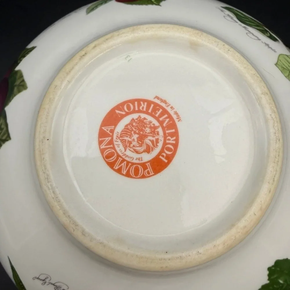 Vtg Portmeirion Pomona Serving Mixing Bowl 6 3/4